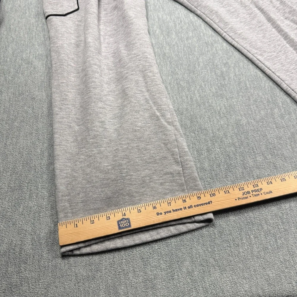 Starter Sweatpants Mens Medium Gray Fleece Cargo Pocket Elastic Waist Casual VTG